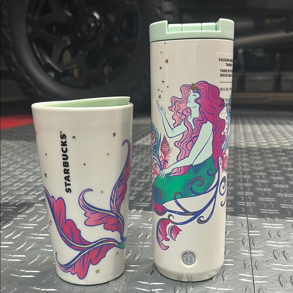 Starbucks Mermaid Tumbler and Mug Set